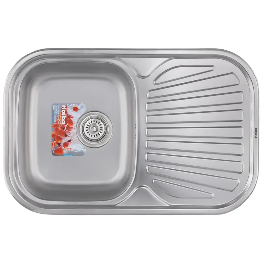 Мийка кухонна HAIBA 74x48 (satin) (HB0561)