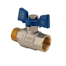 Кран кульовий Koer 1/2" ГШМ (KR.218.B) синій (KR2722)