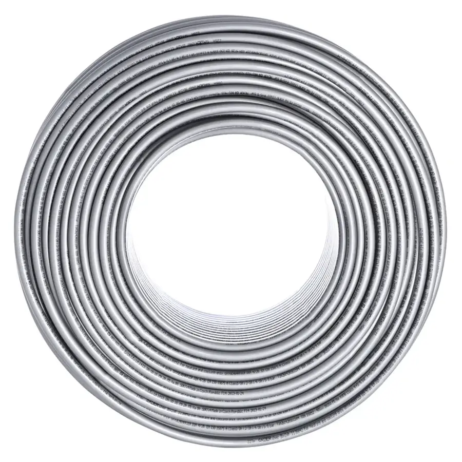 Труба для теплої підлоги з кисневим бар'єром KOER PEX-B EVOH 16*2,0 (SILVER) (400 м) (KR2859)