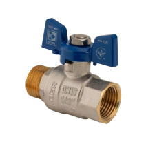 Кран кульовий Koer 1/2" ГШМ (KR.218.B) синій (KR2722)