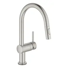 Сенсорний змішувач для кухні з висувним виливом Grohe Minta Touch (31358DC2) Сенсорний змішувач для кухні з висувним виливом Grohe Minta Touch (31358DC2)