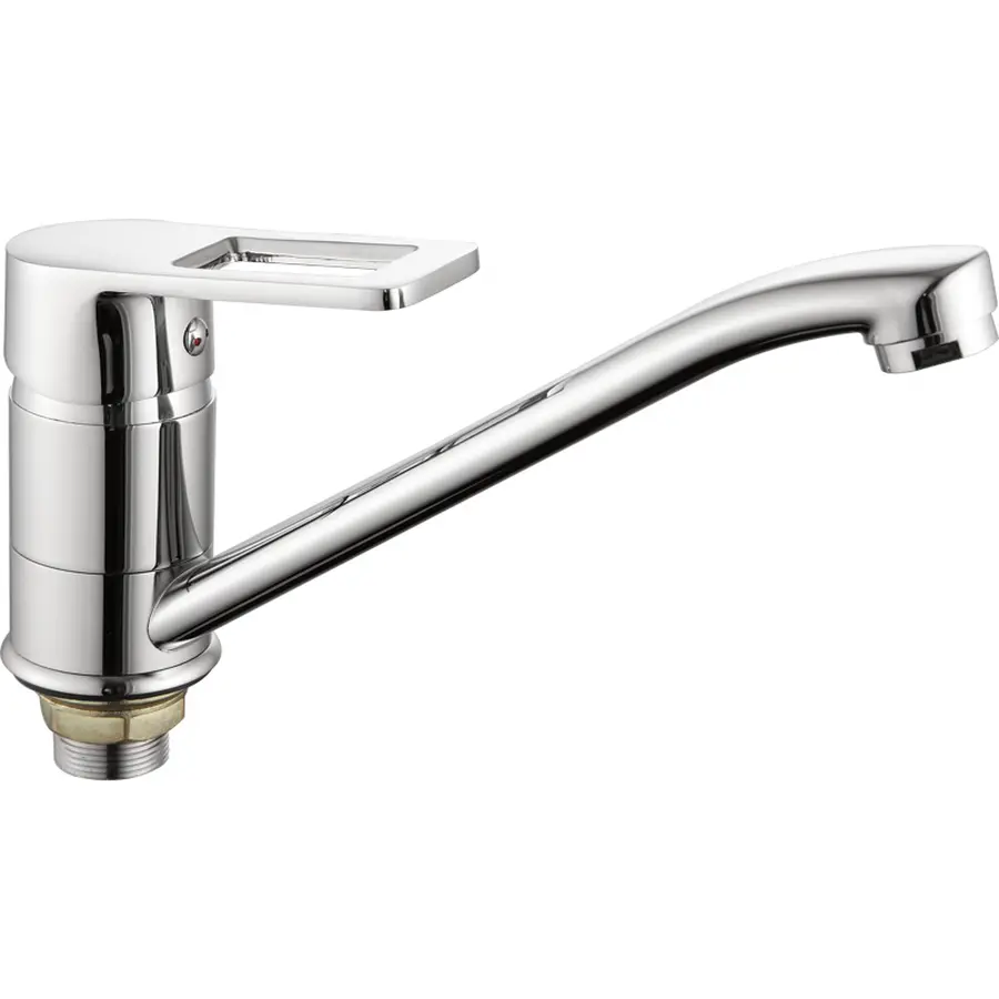 Змішувач для кухні Plamix Leon-011 білий (без підводки) (PM0009)