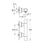 Термостат для душу Grohe Grohtherm Cube (34488000)