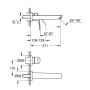 Змішувач для раковини прихованого монтажу Grohe Eurosmart New (29338003)