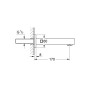 Вилив для ванни Grohe Universal Cube (13303000)