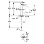 Змішувач на стільницю для раковини XL-розміру Grohe BauLoop New (32856001)
