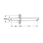 Вилив для ванни Grohe Bau Cosmopolitan Neutral (13255001)
