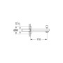 Вилив для ванни Grohe Eurosmart Cosmopolitan (13262000)