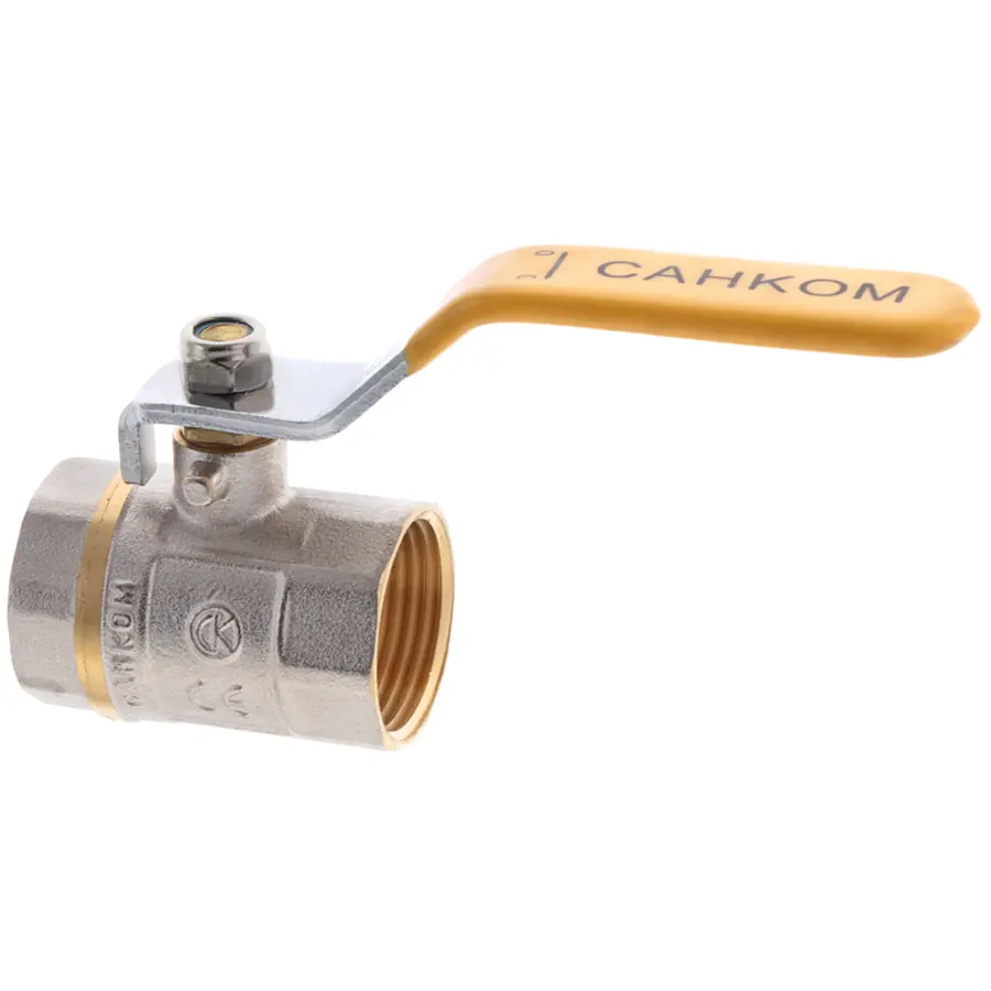 Кран кульовий СК 1" ГГВ YELLOW art. 602 (WP0088)