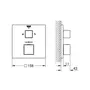 Термостат прихованого монтажу на 2 споживача Grohe Grohtherm Cube (24155000)