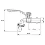 Кран поливу Koer KR.246 - 1/2" (KR3197)