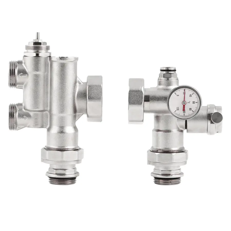 Змішувальний вузол для колекторів з нижнім підключенням Koer KR.1022 1"(без насоса) (KR2841)