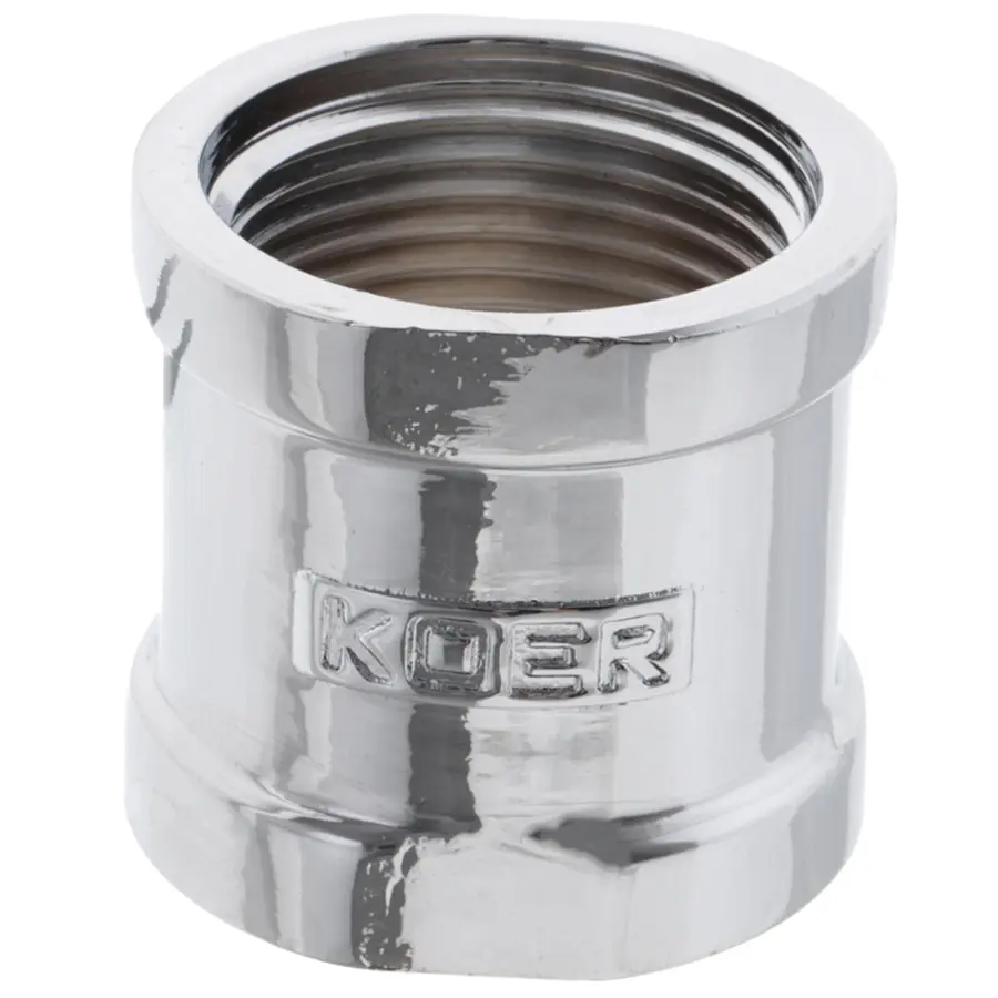З'єднувальна муфта 3/4" (хром) Koer KF.C08.chr (KF0117)