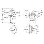 Комплект змішувачів для ванної кімнати Grohe Euroeco N (124428)