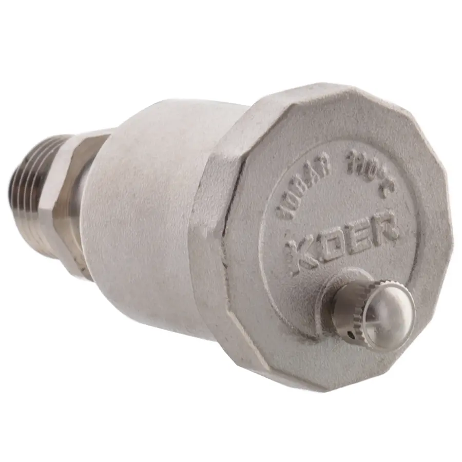 Відведення повітря автоматичне пряме 1/2" Koer KR.1256 (KR2686)