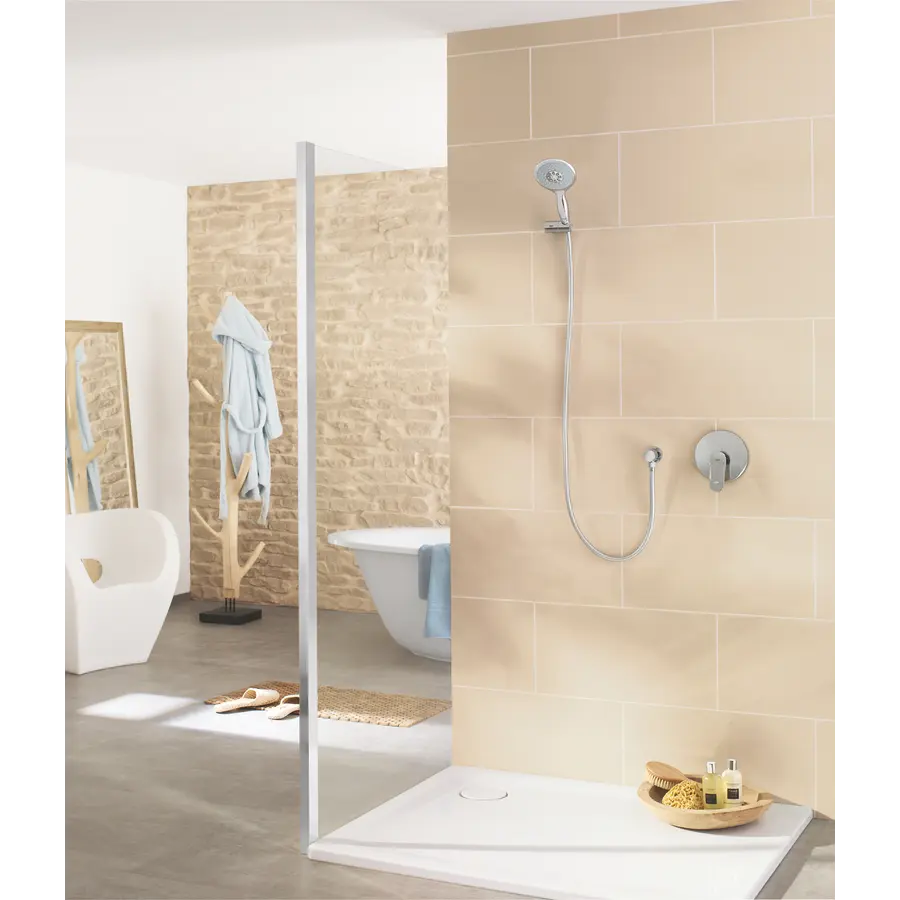 Душовий набір з тримачем, 4 режими струменя Grohe Power&Soul (27742000)