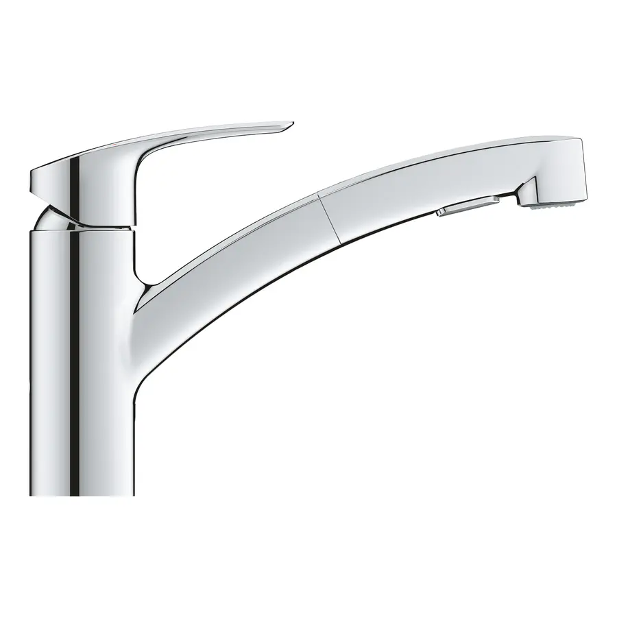 Змішувач для кухні з висувним виливом Grohe Eurosmart New (30305001)