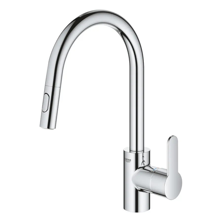 Змішувач для кухні з висувним виливом Grohe Eurostyle Cosmopolitan (31482003)