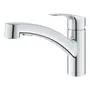 Змішувач для кухні з висувним виливом Grohe Eurosmart New (30305001)