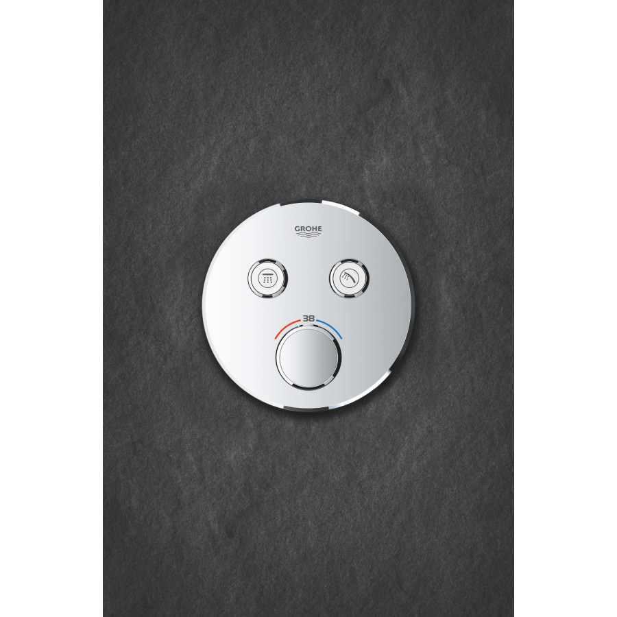 Термостат прихованого монтажу на 2 споживача Grohe Grohtherm SmartControl (29119000)