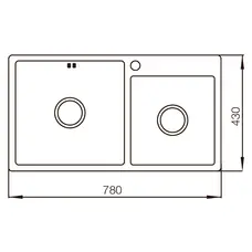 Мийка Mixxus MX7843-220x1.0-Satin (MX0564)