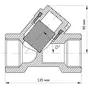 Фільтр грубої очистки 2" Koer KR.F01 (KR2871)