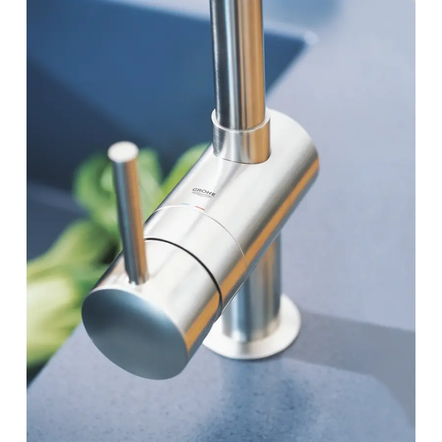 Змішувач для кухні з висувним виливом Grohe Minta (32168000)