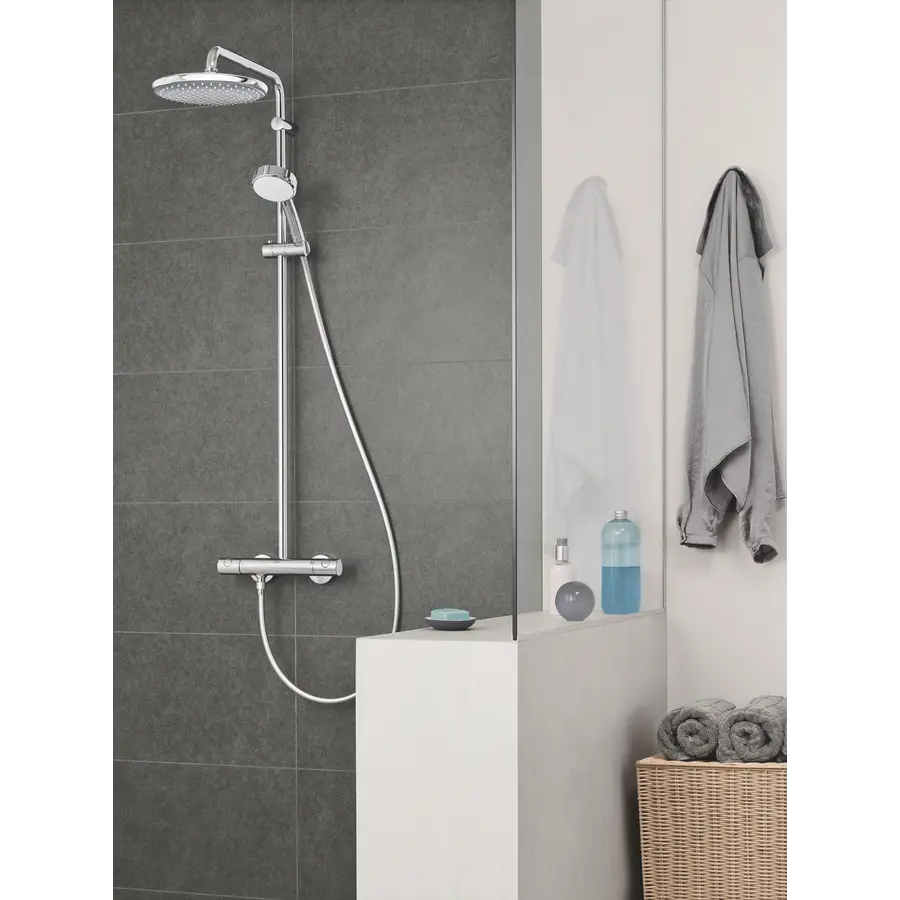 Душова система з термостатом для душа Grohe New Tempesta Cosmop. System (26670000)