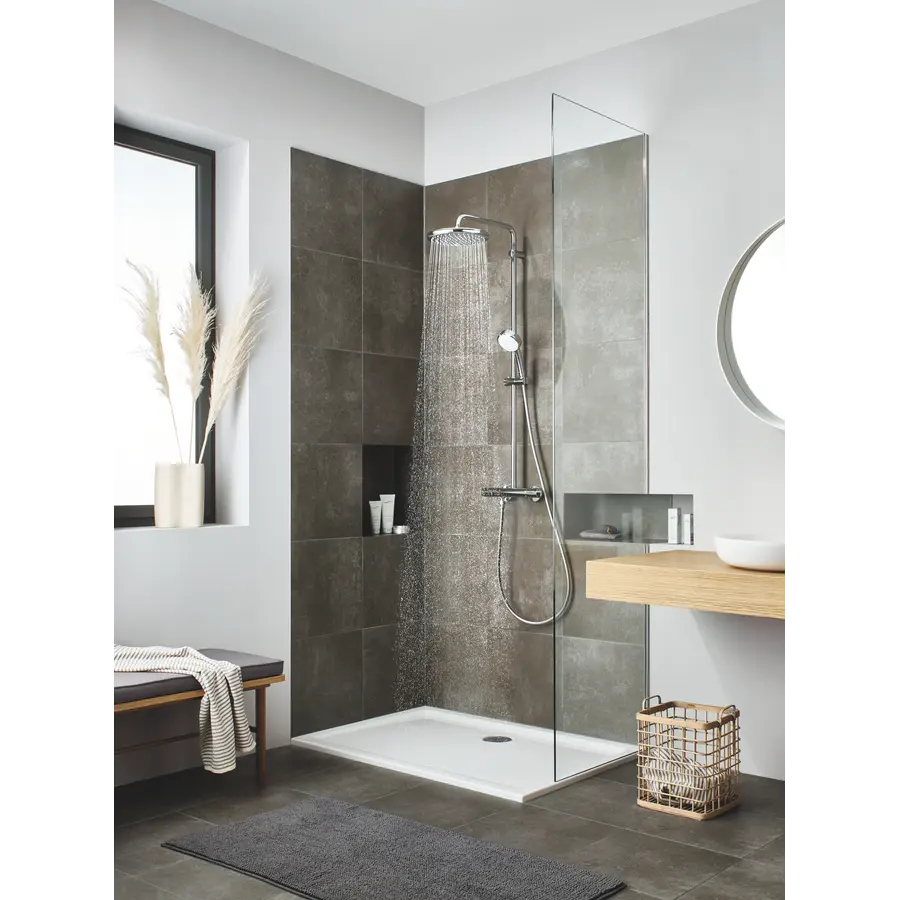 Душова система з термостатом для душа Grohe New Tempesta Cosmop. System (26670000)