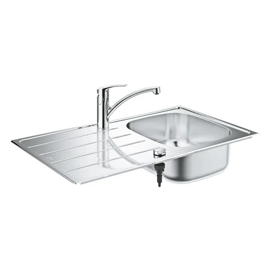 Комплект кухонної мийки і змішувача Grohe K200 (31565SD1)