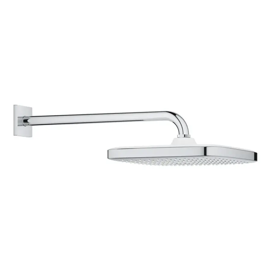 Верхній душ з настінним кронштейном Grohe Tempesta Cube (26687000)