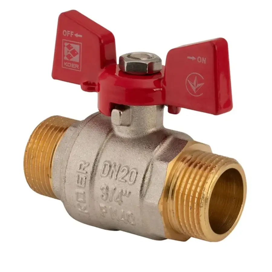 Кран кульовий Koer 3/4" ШШМ (KR.219) (KR0158)