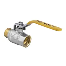 Кран кульовий Nolf NF.622 - 3/4" FM ГШВ YELLOW, ручка "важіль" жовта (NF2937)