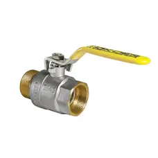 Кран кульовий KOER KR.215.G - 2" FM ГШВ YELLOW, ручка "важіль" жовта (KR2716) Кран кульовий KOER KR.215.G - 2" FM ГШВ YELLOW, ручка "важіль" жовта (KR2716)