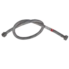 Гнучкий шланг для підключення води гайка 1/2'' - гайка 1/2'' (100 см) (силик. оболонка) Zerix (ZX3012)