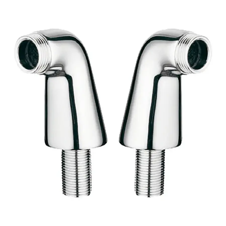 Комплект (2 шт) перехідників для установки змішувача в акрилову ванну Zerix LR77 (ZX2637)