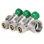 Колектор для теплої підлоги з фітингом Koer KR.1124-3 1”x3 ways (KR2833)