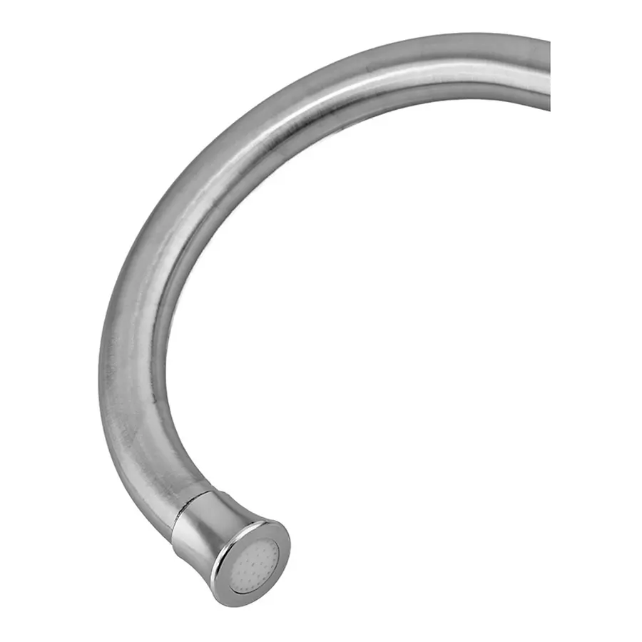 Водонагрівач 3,3 kW проточний, нержавіюча сталь, з регулюванням потужності, з індикатором температури, RESET, на мийку ZERIX ELW55-E (ZX4777)