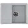 Мийка кухонна Zerix ZS-6550S-09 Сіра (ZX4543)