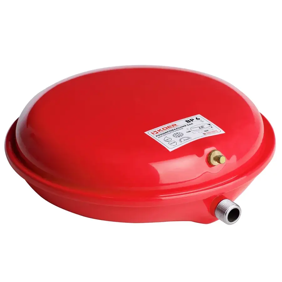 Бак розширювальний для системи опалення (плоский) Koer BP6 6л. (KB0001) Бак розширювальний для системи опалення (плоский) Koer BP6 6л. (KB0001)