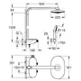 Душова система з термостатом для душа Grohe Rainshower SmartControl (26250000)