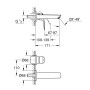Змішувач для раковини прихованого монтажу Grohe Eurosmart New (29337003)