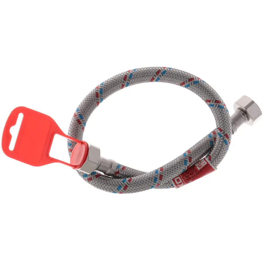Гнучкий шланг для підключення води Гайка 1/2 - Гайка 1/2 (50 см) KOER (KR0254)