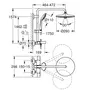 Душова система з термостатом для ванни Grohe Euphoria System (27475002)