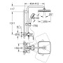 Душова система зі змішувачем для душа Grohe New Tempesta Cosmop. System (26692000)