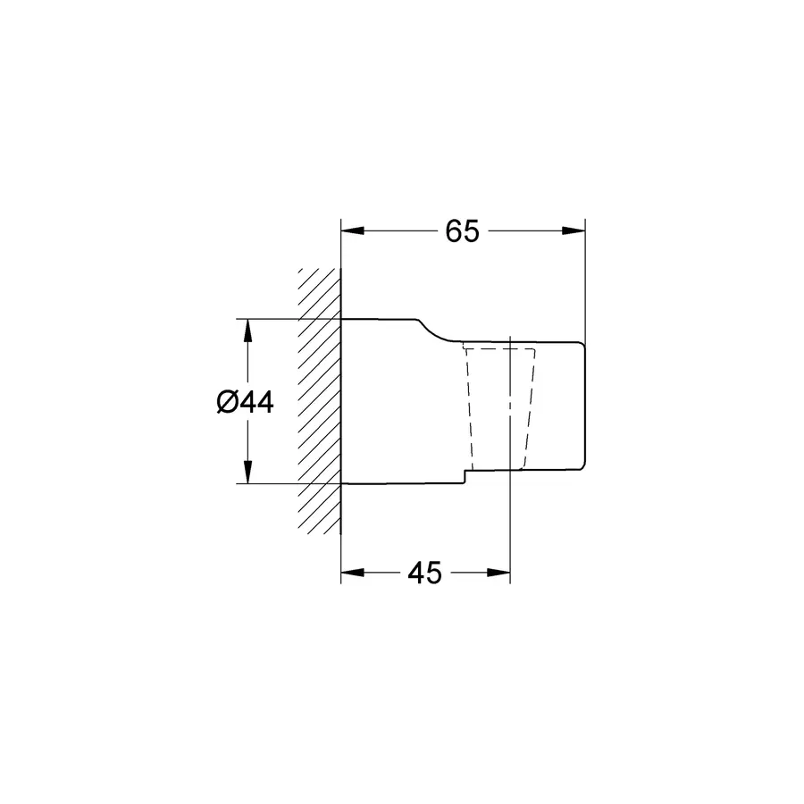 Настінний тримач для ручного душу Grohe Relexa neutral (28622000)