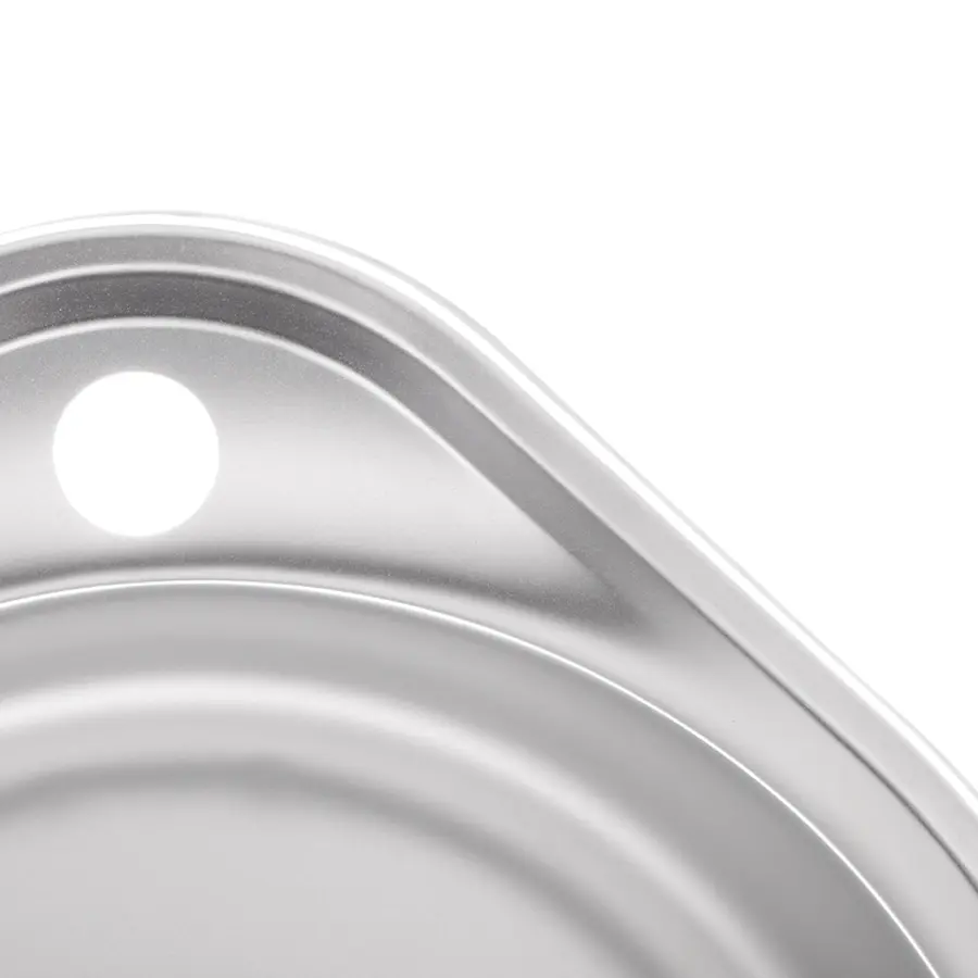 Мийка кухонна Zerix Z4843-06-160E (Satin) (ZS0566)