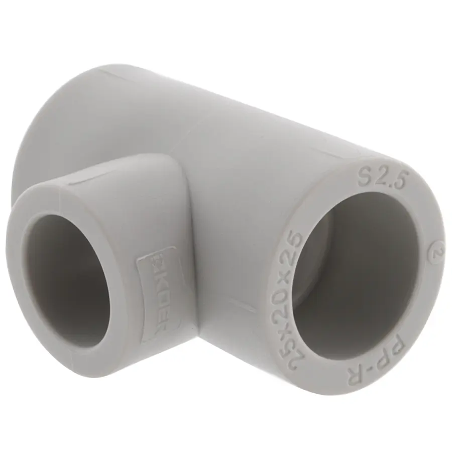 Трійник редукційний 25x20x25 PPR Koer K0041.PRO (KP0050)