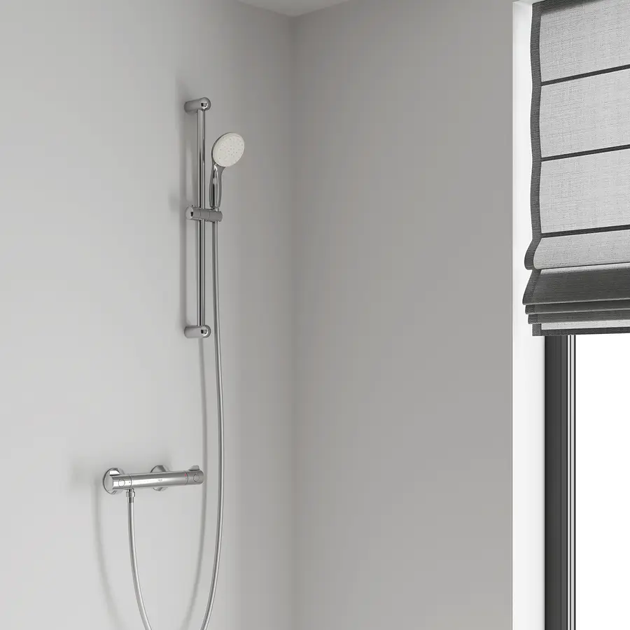 Душовий гарнітур зі штангою, 1 режим струменю Grohe New Tempesta Classic (27853001)