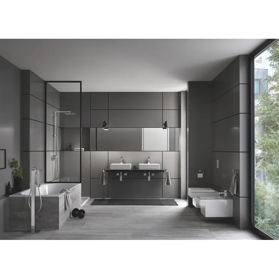 Підлоговий змішувач для ванни Grohe Eurocube (23672001)